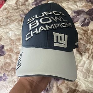 New York Giants Super Bowl Champions Reebok Hat